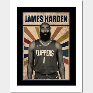 Los Angeles Clippers James Harden Posters and Art